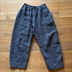 Beyond nine Black Striped Pants size XS